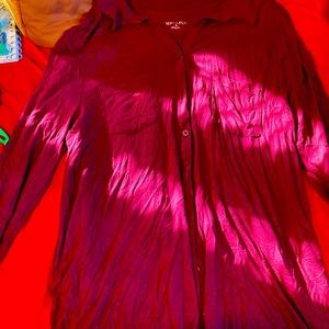 Magenta Blouse